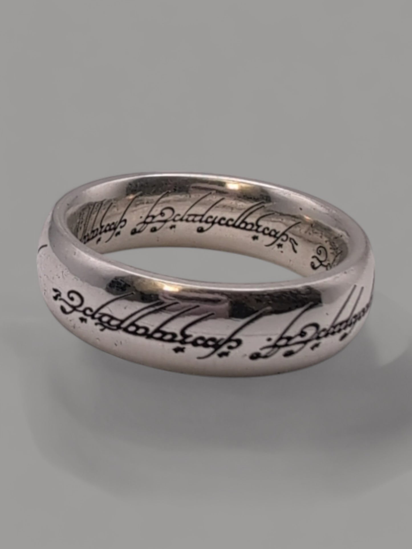 The One Ring, Sterling Silver Lord of the rings replica handmade