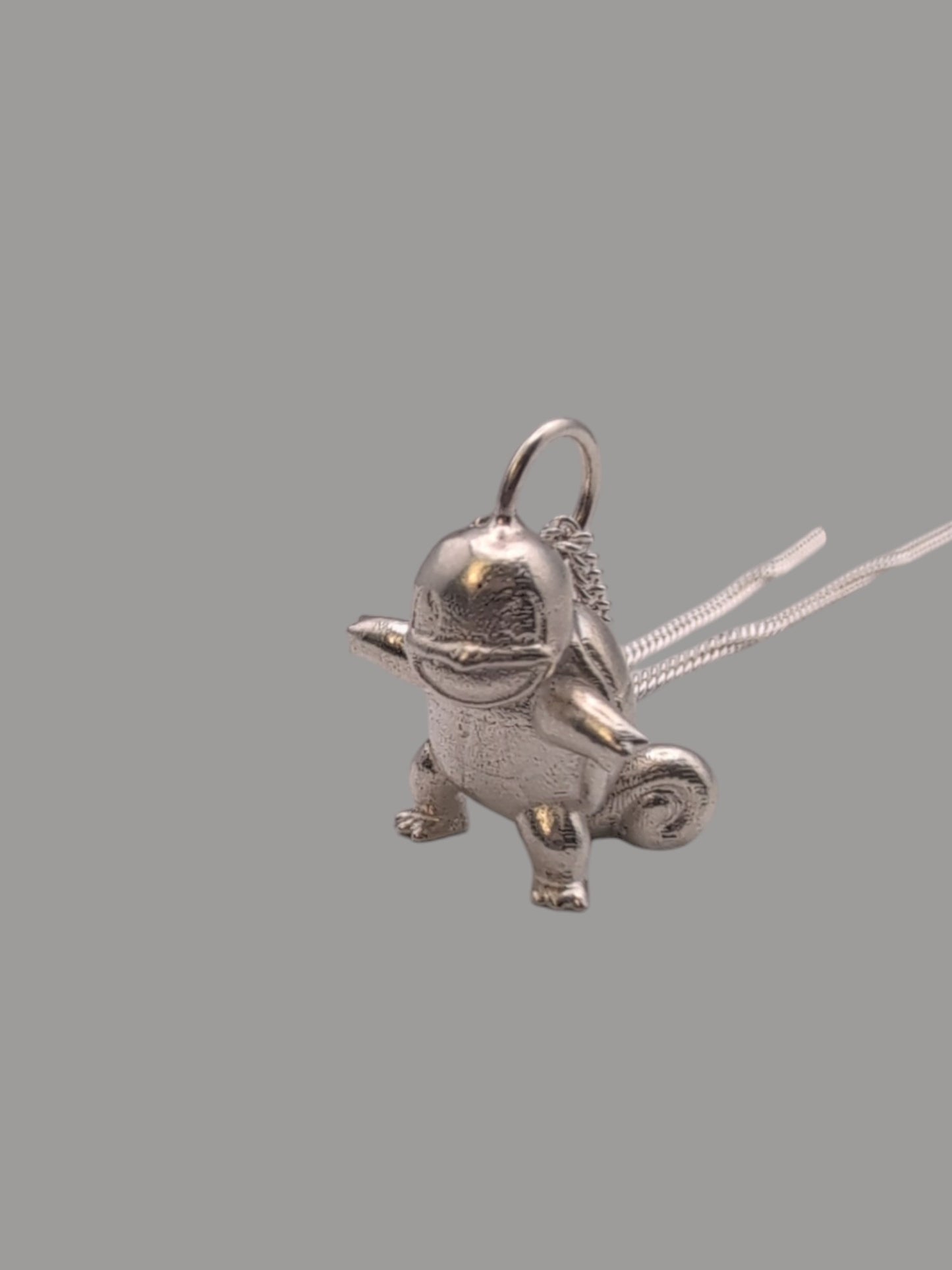 Squirtle Pendant Sterling Silver