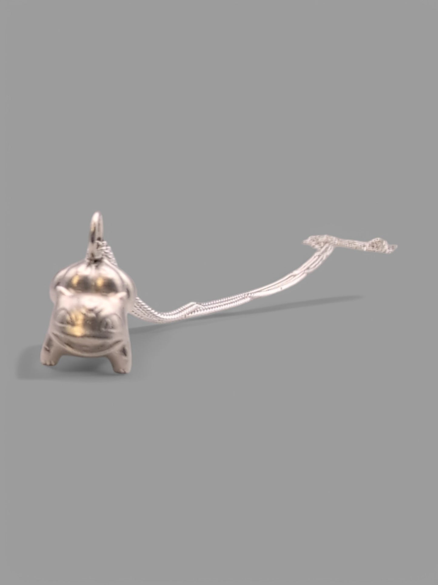 Bulbasaur Pendant Sterling Silver