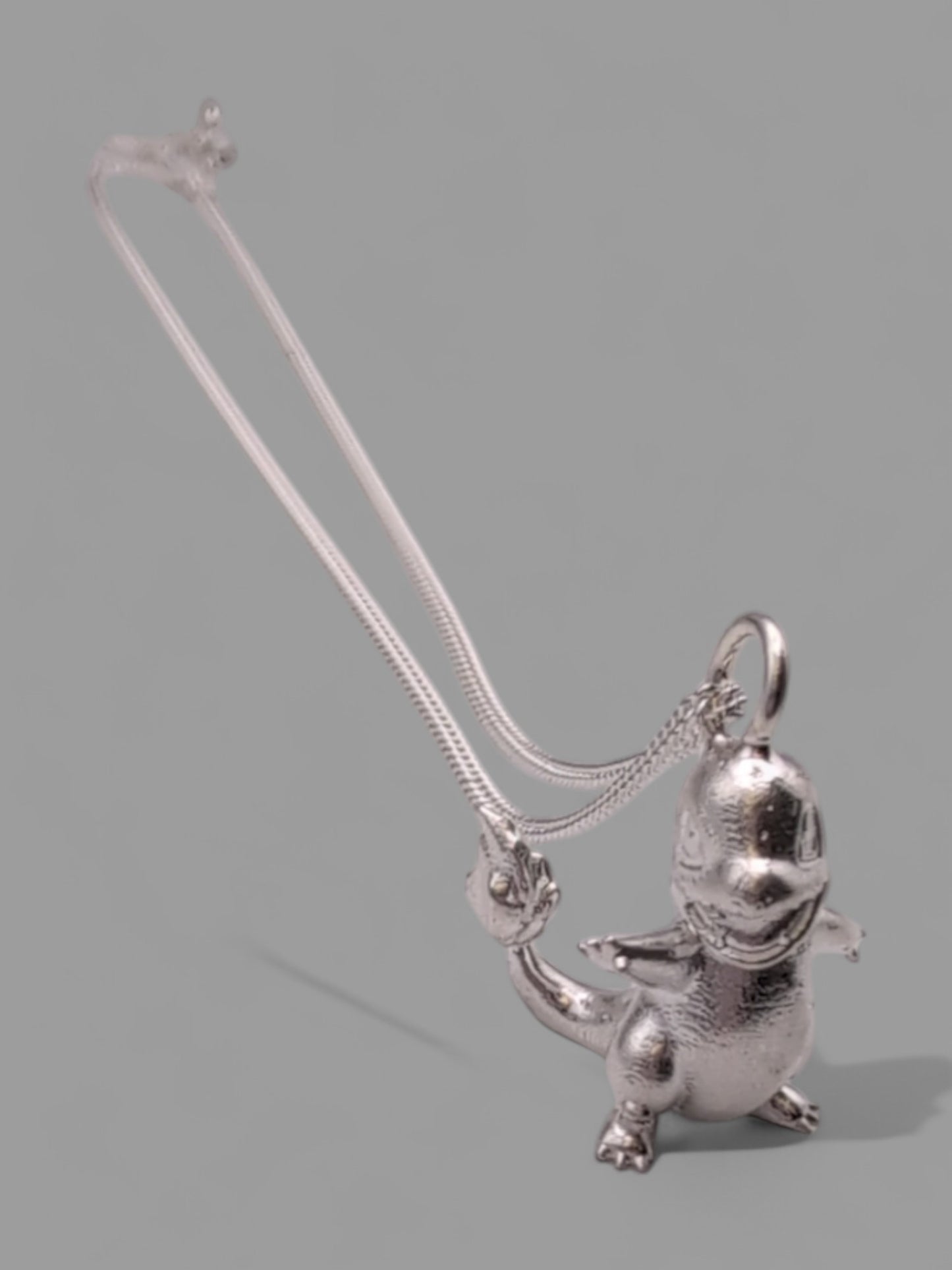 Charmander Pendant Sterling Silver