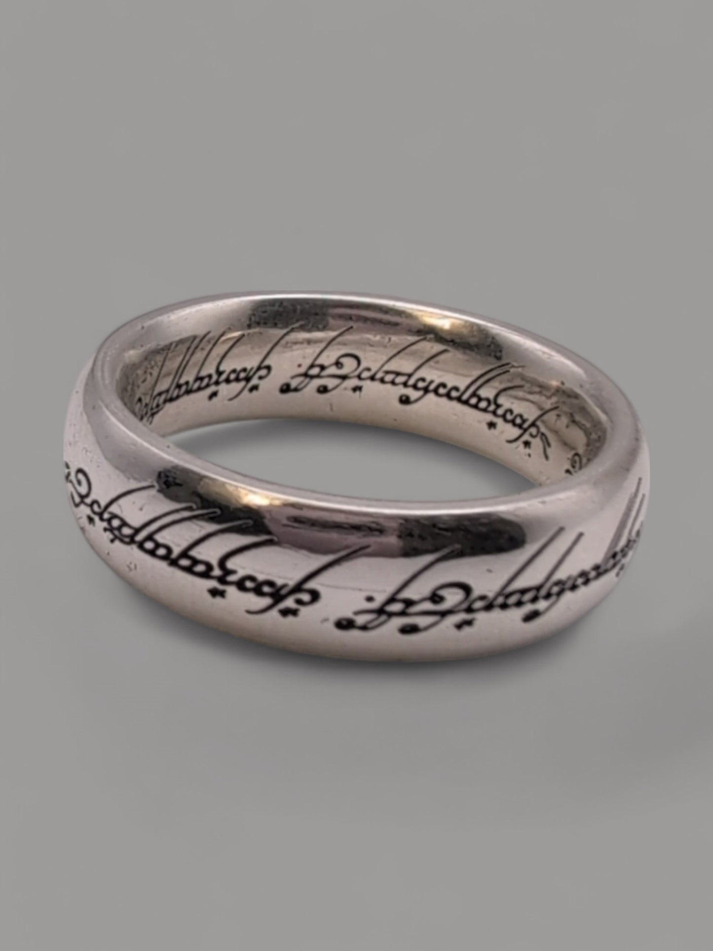The One Ring, Sterling Silver Lord of the rings replica handmade